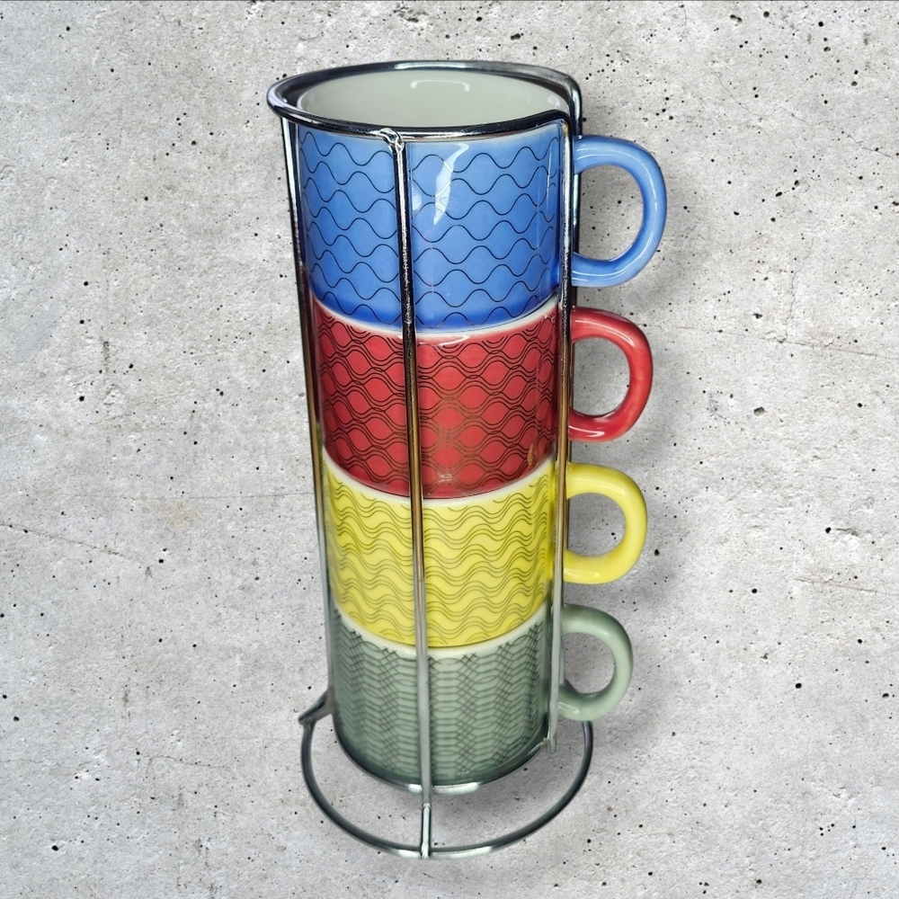 COCO & LOLA Stackable Espresso Mugs